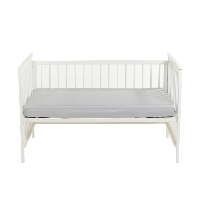 Grey White Teddy - Newborn Bedding Set With Bows