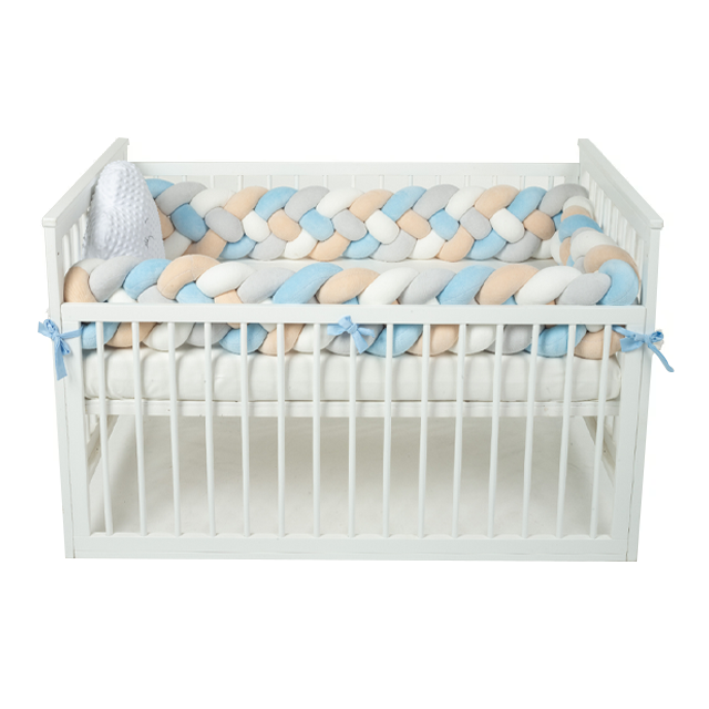 Crib Bedding Braid - Blue