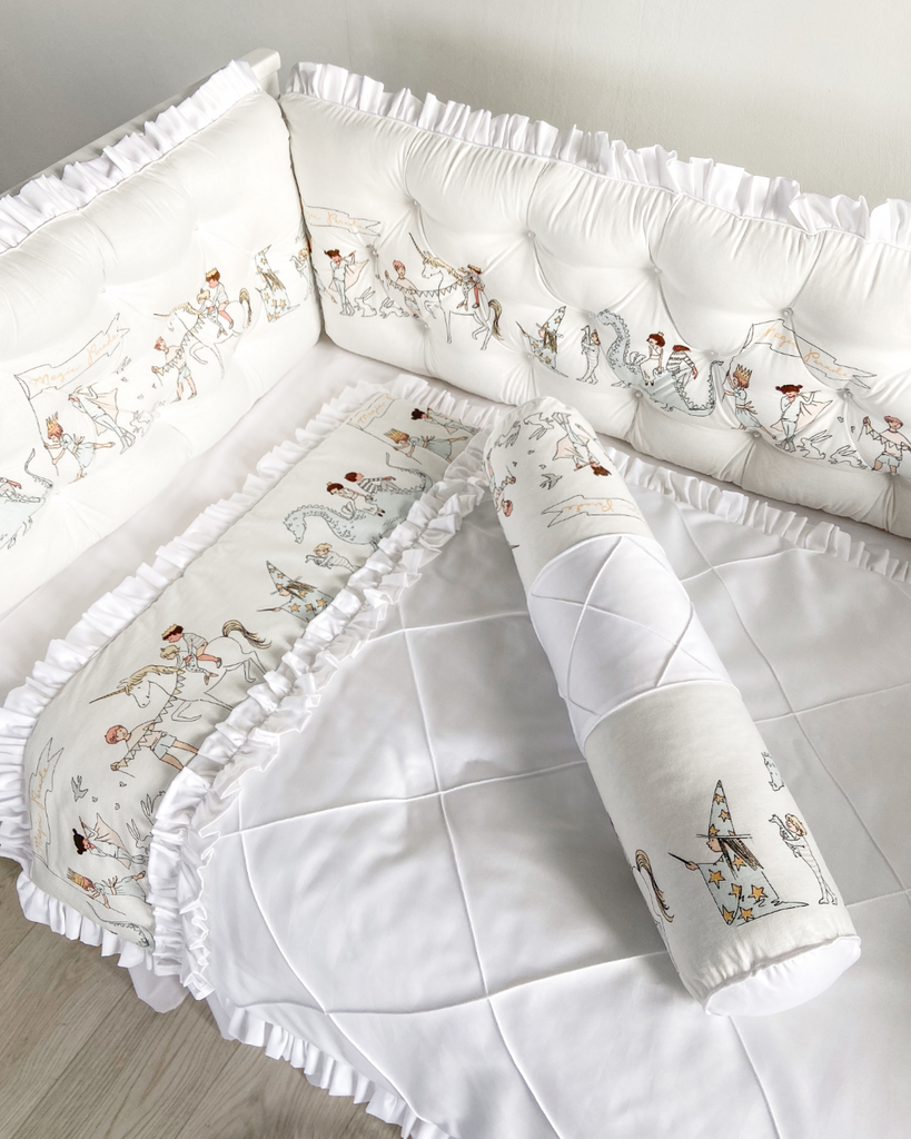 Magic Parade White Bedding set